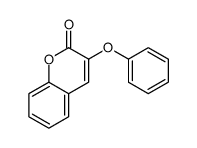 3-phenoxychromen-2-one结构式