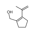 (2-prop-1-en-2-ylcyclopenten-1-yl)methanol结构式