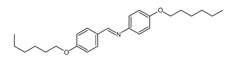 N,1-bis(4-hexoxyphenyl)methanimine结构式