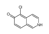 5-chloro-2H-isoquinolin-6-one结构式