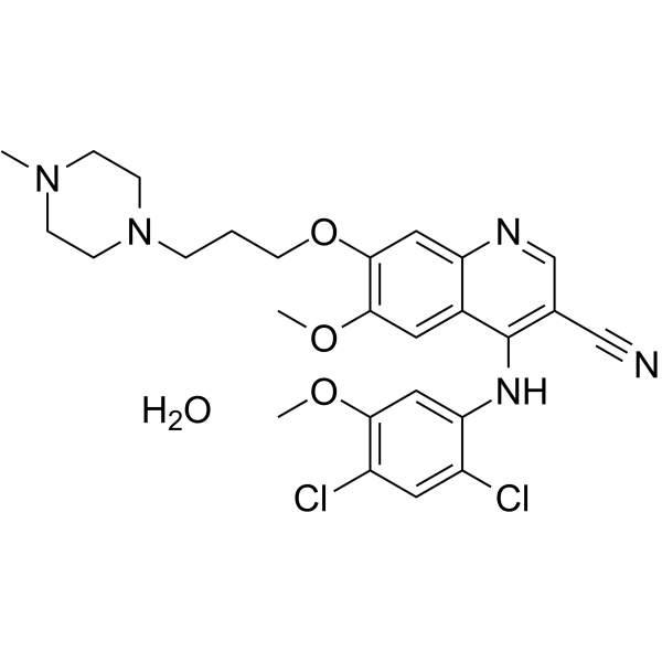 bosutinib hydrate结构式