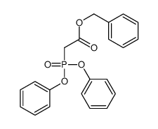 benzyl 2-diphenoxyphosphorylacetate结构式