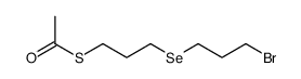 S-[3-(3-bromopropylselanyl)propyl] ethanethioate结构式