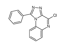 4-chloro-1-phenyl-[1,2,4]triazolo[4,3-a]quinoxaline结构式
