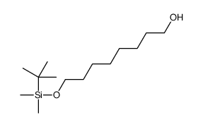 8-[tert-butyl(dimethyl)silyl]oxyoctan-1-ol结构式