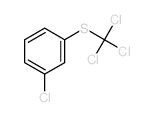 Benzene,1-chloro-3-[(trichloromethyl)thio]-结构式