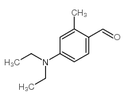 N,N-二乙基-4-氨基-2-甲基苯甲醛结构式