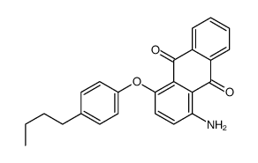 1-amino-4-(4-butylphenoxy)anthracene-9,10-dione结构式