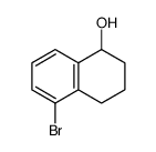 5-溴-1,2,3,4-四氢萘-1-醇结构式