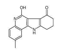 2-methyl-8,9,10,11-tetrahydro-5H-indolo[3,2-c]quinoline-6,7-dione结构式
