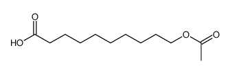 10-acetyloxydecanoic acid结构式