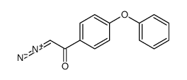 2-diazonio-1-(4-phenoxyphenyl)ethenolate结构式