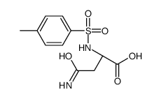 甲苯磺酰基-D-天冬酰胺结构式
