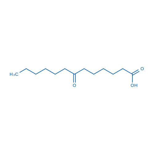 7-oxotridecanoic acid结构式