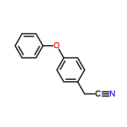 4-苯氧基苯乙腈结构式