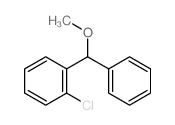1-chloro-2-(methoxy-phenyl-methyl)benzene结构式