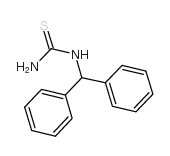 1-二苯甲基-2-硫脲结构式
