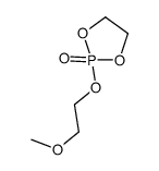 2-(2-methoxyethoxy)-1,3,2&lambda;5-dioxaphospholane 2-oxide结构式