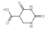 2,4-二氧代六氢嘧啶-5-甲酸结构式
