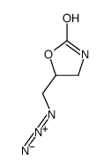 5-(azidomethyl)-1,3-oxazolidin-2-one结构式