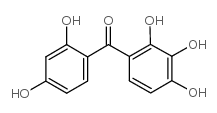 2,2’,3,4,4’-五羟基二苯甲酮结构式