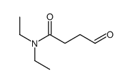 N,N-diethyl-4-oxobutanamide结构式