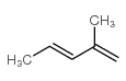trans-2-甲基戊二烯结构式