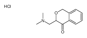 3-[(dimethylamino)methyl]-1H-isochromen-4-one,hydrochloride结构式