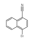 4-溴-1-萘甲腈结构式
