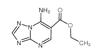 7-氨基[1,2,4]噻唑并[1,5-a]嘧啶-6-羧酸乙酯结构式