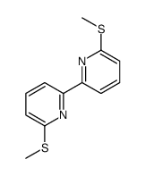 2-methylsulfanyl-6-(6-methylsulfanylpyridin-2-yl)pyridine结构式