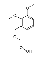 1-(hydroperoxymethoxymethyl)-2,3-dimethoxybenzene结构式