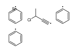 3-chlorobut-1-ynyl(triphenyl)stannane结构式