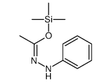 trimethylsilyl N-phenylethanehydrazonate结构式