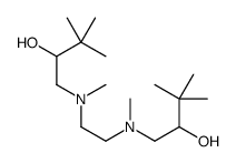 1-[2-[(2-hydroxy-3,3-dimethylbutyl)-methylamino]ethyl-methylamino]-3,3-dimethylbutan-2-ol结构式