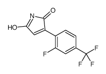 3-(2-氟-4-(三氟甲基)苯基)-1H-吡咯-2,5-二酮结构式