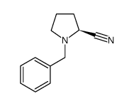 (S)-1-n-苄基-2-氰基吡咯烷结构式