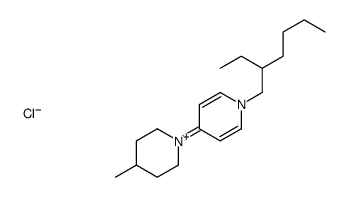 1-(2-ethylhexyl)-4-(4-methylpiperidin-1-yl)pyridin-1-ium,chloride结构式