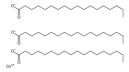 cobalt(3+),octadecanoate结构式