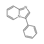 3-苯基咪唑并[1,2-a]吡啶结构式