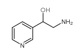 2-氨基-1-吡啶-3-乙醇结构式