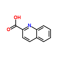喹哪啶酸结构式