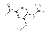 2-甲氧基-4-硝基乙酰苯胺结构式