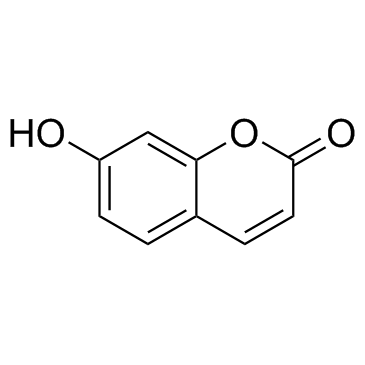 伞形花内酯； 7-羟基香豆素结构式