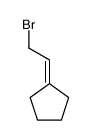 2-bromoethylidenecyclopentane结构式