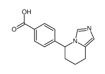 4-(5,6,7,8-tetrahydroimidazo[1,5-a]pyridin-5-yl)benzoic acid结构式