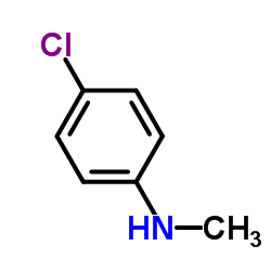 4-氯-N-甲基苯胺结构式