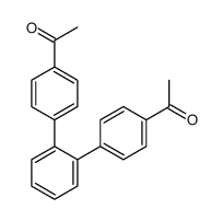 Ethanone, 1,1'-([1,1':2',1''-terphenyl]-4,4''-diyl)bis-结构式