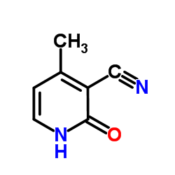 2-羟基-4-甲基吡啶-3-甲腈结构式
