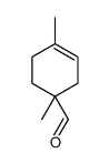 1,4-dimethylcyclohex-3-ene-1-carbaldehyde结构式